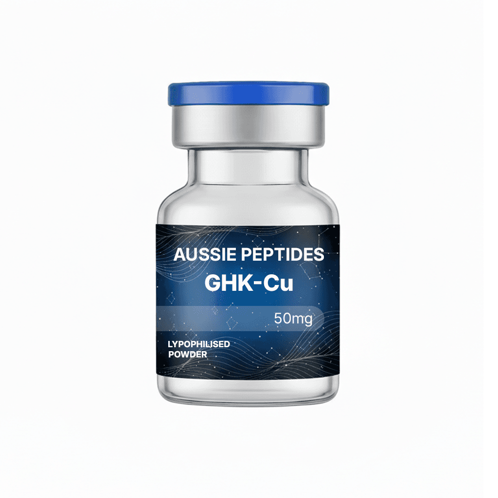 GHK-Cu (50mg) Peptide Vial - Buy Online Australia