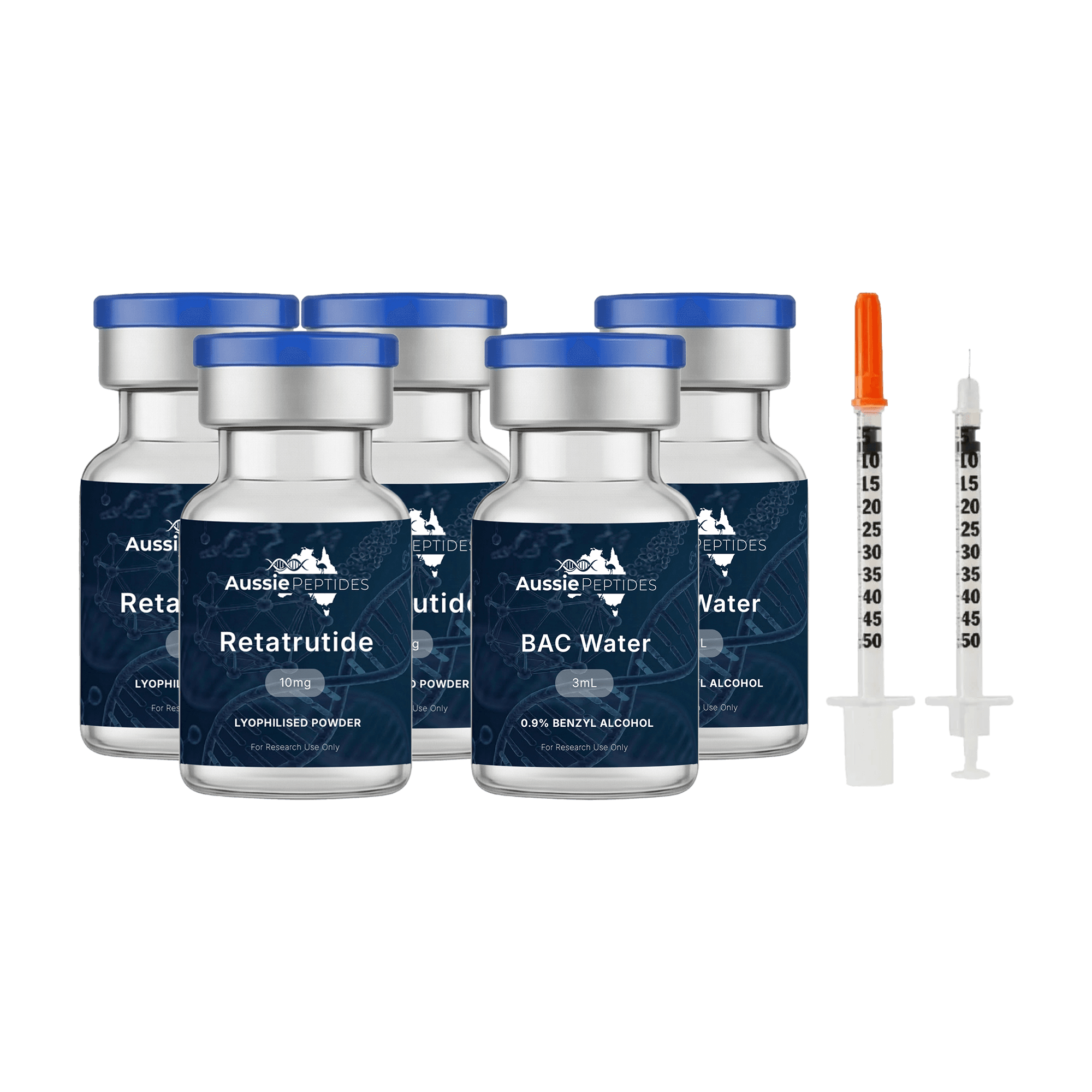 Retatrutide Value Bundle Peptide Vial - Buy Online Australia