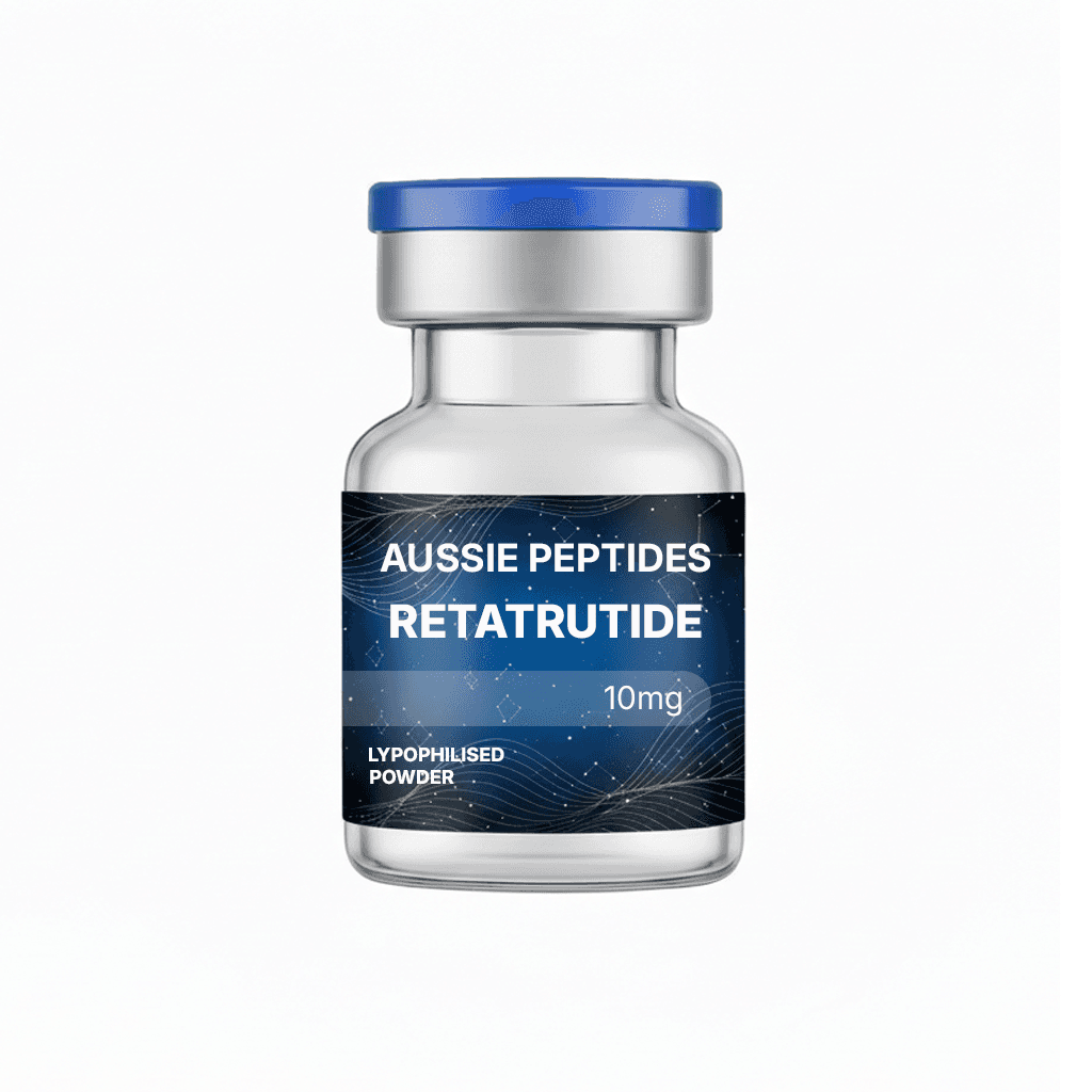 Retatrutide (10mg) Peptide Vial - Buy Online Australia